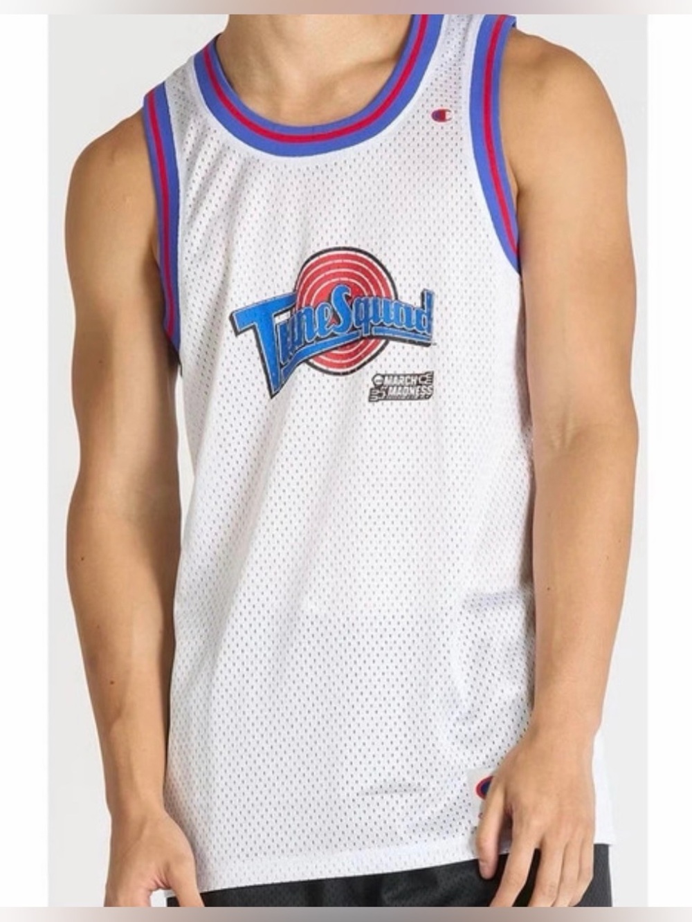 Champion Tune Squad March Madness Basketball Jersey w/#1 Bugs on the back (S)NWT